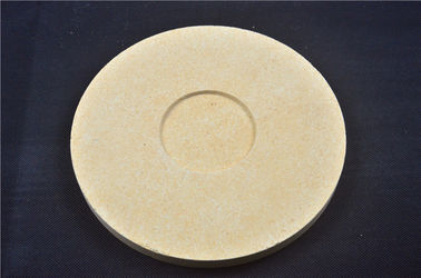 Meubles ronds de four à cordiérite, pierre ronde de cuisson de cordiérite pour l'isolateur en céramique
